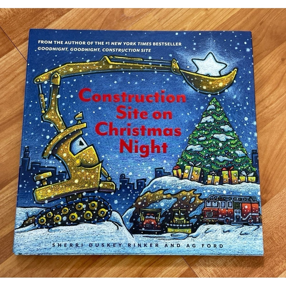 Construction Site on Christmas Night Book
